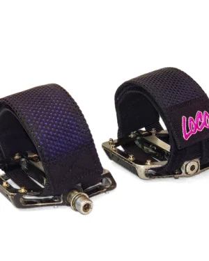 Straps Black Mesh Purple