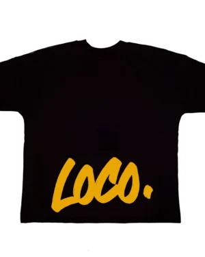 T-Shirt Black Yellow