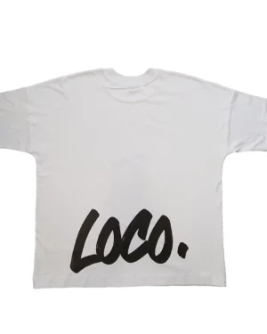 T-Shirt White Black